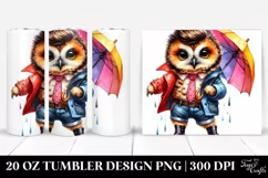 Vibrant Baby Owl | 20 oz Tumbler Product Image 1