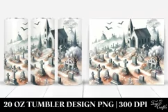 Simple Graveyard Tumbler | 20 Oz Tumbler Product Image 1