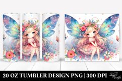 Cute Fairy Watercolor | 20 Oz Tumbler Product Image 1