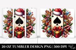 Christmas PNG 20 Oz Tumbler Design Product Image 1