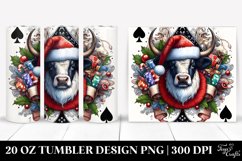Christmas PNG 20 Oz Tumbler Design Product Image 1