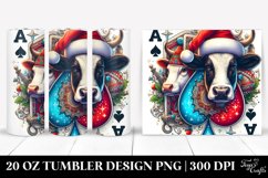 Christmas PNG 20 Oz Tumbler Design Product Image 1
