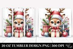 Christmas PNG 20 Oz Tumbler Design Product Image 1