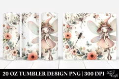 Vintage Funny Fairy Tumbler Product Image 1