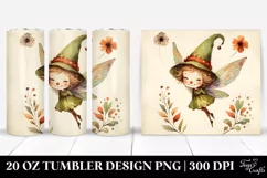 Vintage Funny Fairy Tumbler Product Image 1