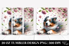Dog Spring Petals | 20 oz Tumbler Product Image 1
