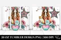 Valentines 20 Oz Tumbler Png Product Image 1