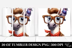 Funny Horse with es 20 Oz Tumbler Product Image 1