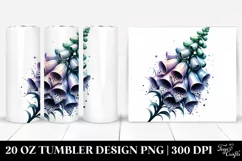 Glossy Foxglove Metallic | 20 Oz Tumbler Product Image 1