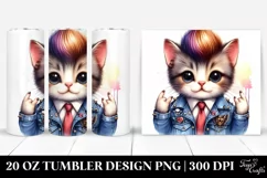 Rocking Baby Cat with es, Transparent PNG Product Image 1