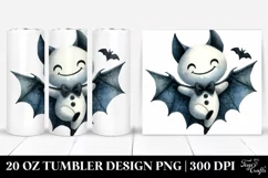 Spooky Bat Clipart 20 Oz Tumbler Product Image 1