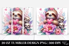 Spring 20 Oz Tumbler Png Product Image 1