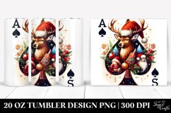 Christmas PNG 20 Oz Tumbler Design Product Image 1