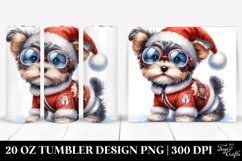 a cute Yorkipoo Watercolor Clipart Product Image 1