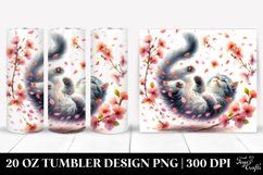 Cat Spring Petals | 20 oz Tumbler Product Image 1