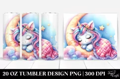 Baby Unicorn Moon | 20 Oz Tumbler Product Image 1