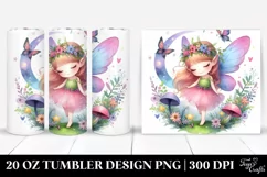 Colorful Cute Fairy Design | 20 oz Tumbler Product Image 1