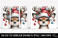 Christmas PNG 20 Oz Tumbler Design Product Image 1