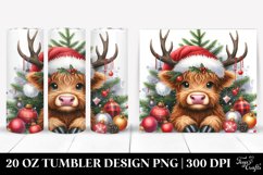 Christmas PNG 20 Oz Tumbler Design Product Image 1