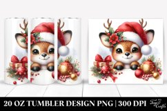 Christmas PNG 20 Oz Tumbler Design Product Image 1