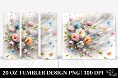 Tumbling Spring Petals | 20 oz Tumbler Product Image 1