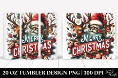 Christmas PNG 20 Oz Tumbler Design Product Image 1