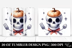 Simple Funny Halloween Skull 20 Oz Tumbler Product Image 1
