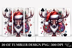 Christmas PNG 20 Oz Tumbler Design Product Image 1
