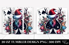 Christmas PNG 20 Oz Tumbler Design Product Image 1