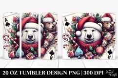 Christmas PNG 20 Oz Tumbler Design Product Image 1