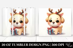 Expressive Baby Labrador Retriever Winter PNG Product Image 1