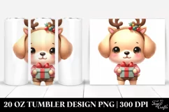 Expressive Baby Labrador Retriever Winter PNG Product Image 1