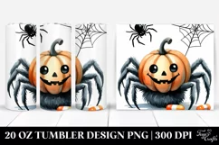 Simple Funny Halloween Spider 20 Oz Tumbler Product Image 1