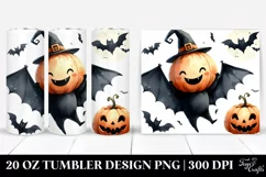 Simple Funny Halloween Bat 20 Oz Tumbler Product Image 1
