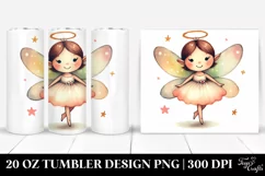Retro Funny Fairy | 20 oz Tumbler Product Image 1
