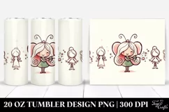 Retro Funny Fairy | 20 oz Tumbler Product Image 1