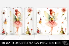 Retro Funny Fairy | 20 oz Tumbler Product Image 1