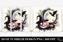 Simple Halloween Image with Specter | 20 oz Tumbler Product Image 1