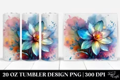 Abstract Vibrant Pastel Daffodil | 20 oz Tumbler Product Image 1