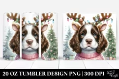 Expressive Baby English Springer Spaniel, PNG Product Image 1