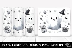 Simple Cute Ghost | 20 Oz Tumbler Product Image 1