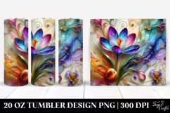 Colorful Nasturtium | 20 oz Tumbler Product Image 1