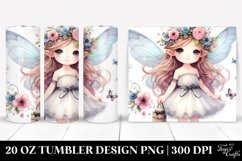 Cute Whimsical Fairy 20 Oz Tumbler Product Image 1