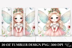 Cute Whimsical Fairy 20 Oz Tumbler Product Image 1