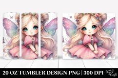 Cute Whimsical Fairy 20 Oz Tumbler Product Image 1