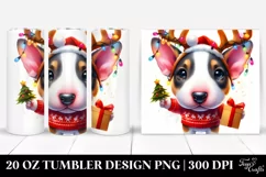 Watercolor Bull Terrier, High-Res PNG Product Image 1