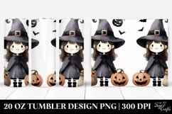 Simple Funny Halloween Witch 20 Oz Tumbler Product Image 1