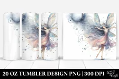 Whimsical Watercolor Fairy Clipart Product Image 1