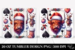 Christmas PNG 20 Oz Tumbler Design Product Image 1