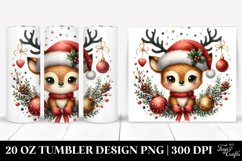Christmas PNG 20 Oz Tumbler Design Product Image 1